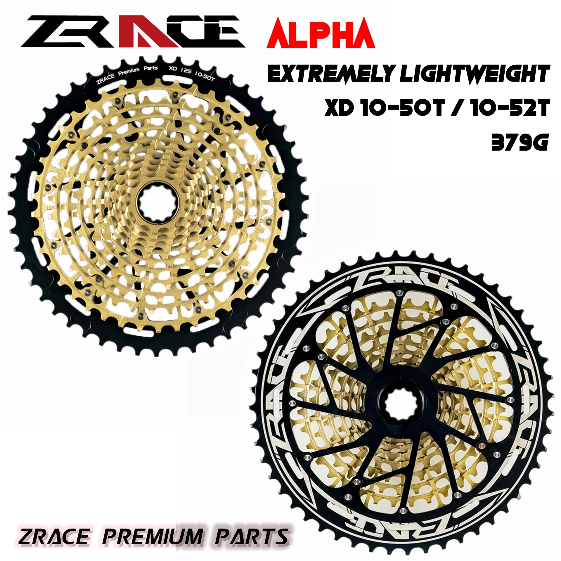 

Кассета ZRACE ALPHA EX 12 s XD, горный велосипед с 12 скоростями, свободное колесо 10-50T 10-52T - Gold, совместимая со ступицей XD, XX1 X01 GX NX Eagle
