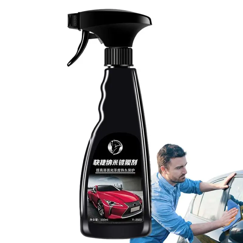 

Car Paint Coating Spray 550ML Instant Coating Agent Scratch Remover Car Exterior Accessories For Dirt Grease Mud Dust Stubborn