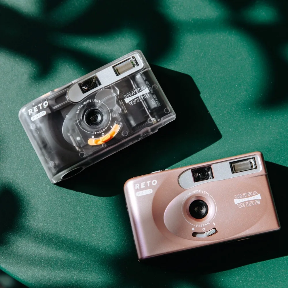 Metal Film Camera RETOPANO Ice Cool Film Machine Jelly Camera Non Disposable Film Camera 135 35mm Film is Required for Use