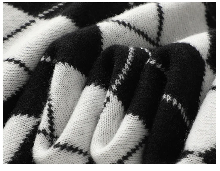 Neue Kaschmir Schal Weiblich Männlich 100% Kaschmir Colorblock Alle-Passenden Schal Herbst und Winter Stricken Warme Schal Schal – Detail 28