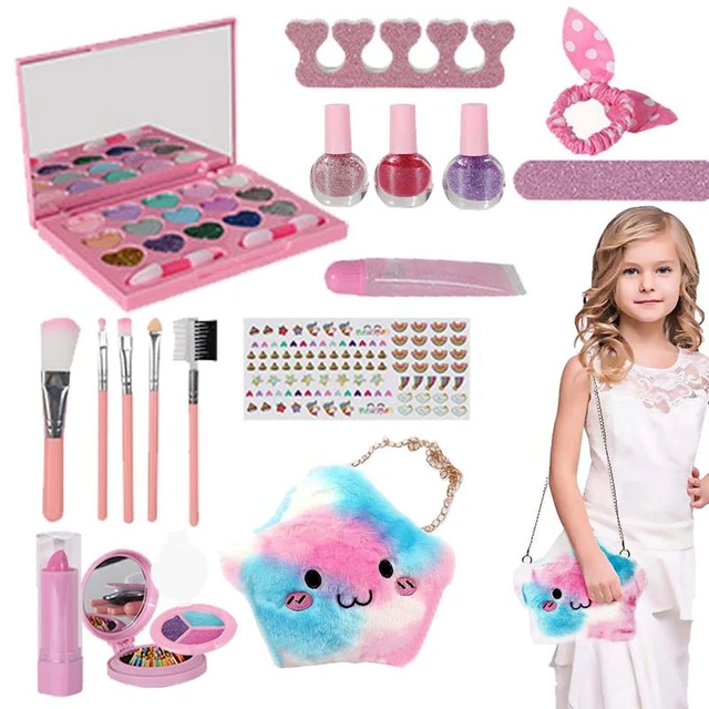 Kids Makeup Kit Makeup Toys For Girls DIY Kids Toy Make Up For