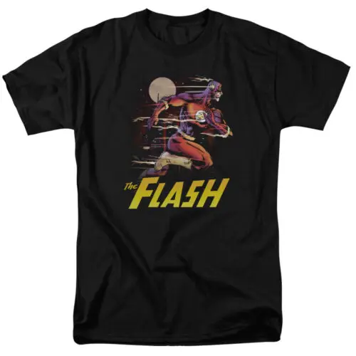 

Лицензированная черная футболка The Flash City Run для комиксов