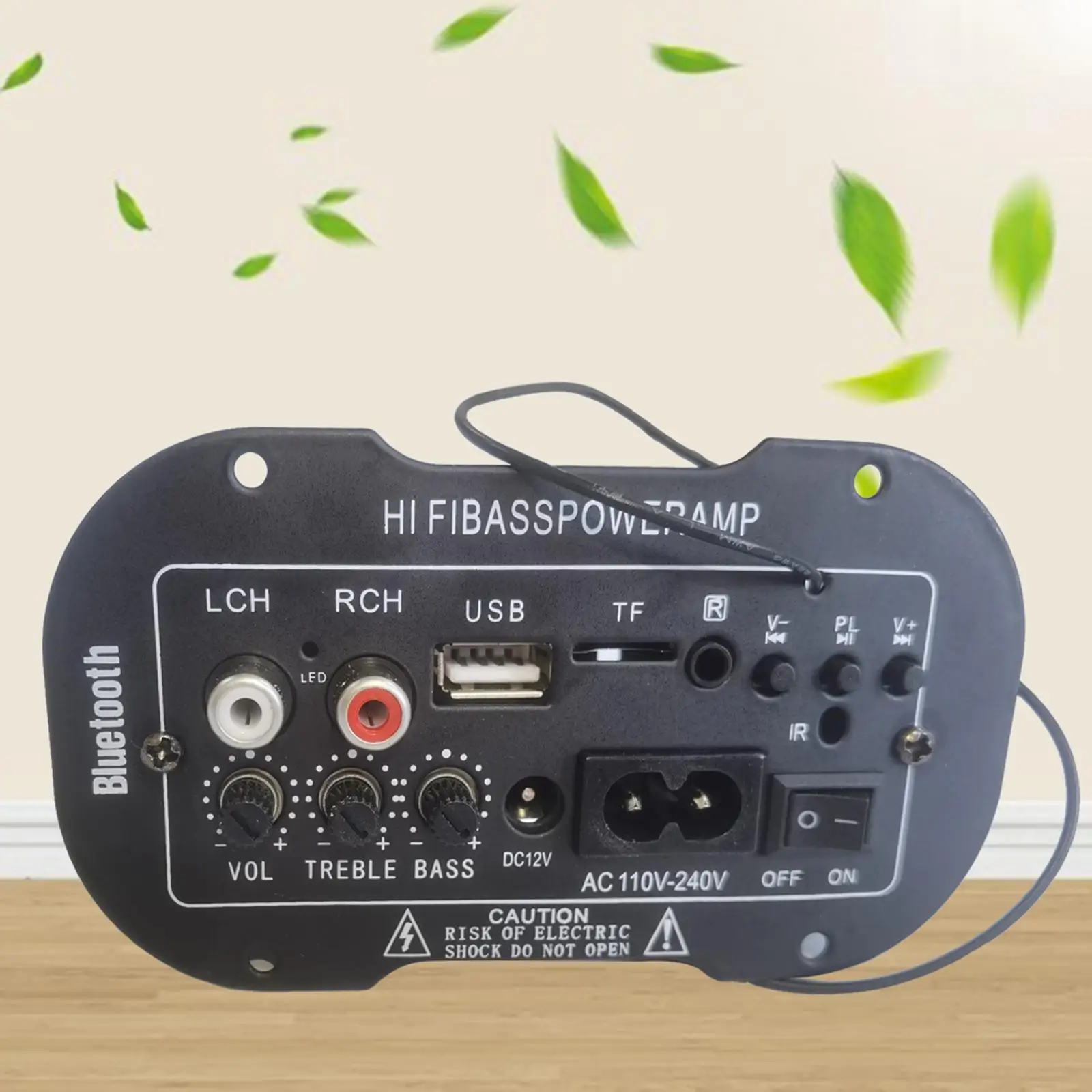 HiFi Bass Power Amplifiers Module Bluetooth DIY Digital Radio Audio Amplificador Easy To Install Remote Control Full Function