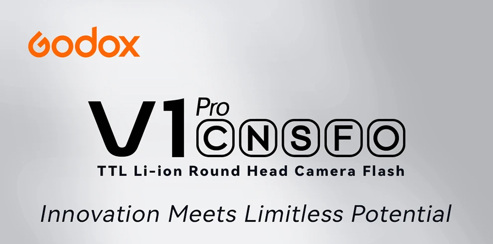 Godox V1 Pro V1Pro TTL Li-ion Round Head Camera Flash Wireless Transmission Speedlite Flash for Canon Nikon Sony Fuji Olympus