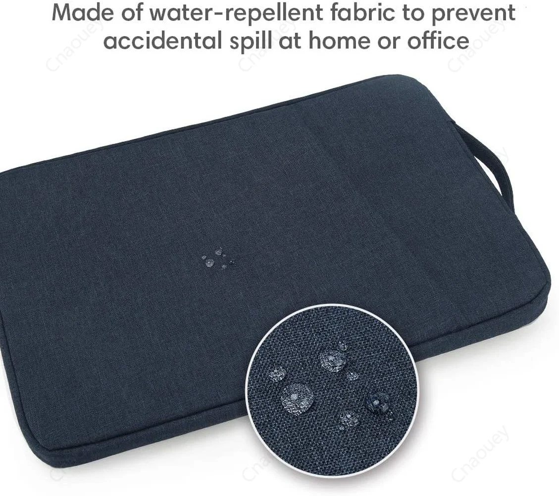Laptop Sleeve Case para Macbook m2 m1 Air13.6 Air13.3 Macbook Pro13 14 15 16 Lidar com Bolso Pasta Bolsa Impermeável 133 - Imagem 3