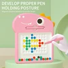Magnetic Pen Drawing Board Children's Magnetic Pen  Baby Drawing Board Girls Educational Toy 2