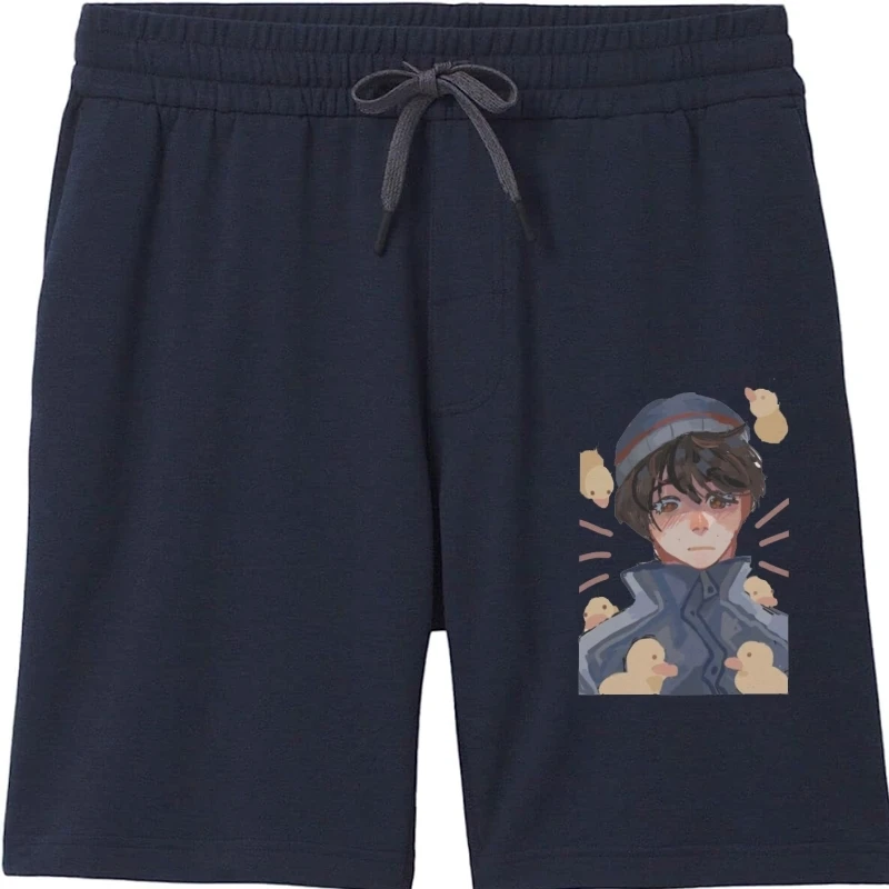 

Мужские шорты Quackity, мои любимые милые мужские крутые мужские шорты с принтом и круглым вырезом, крутой хлопковый принт