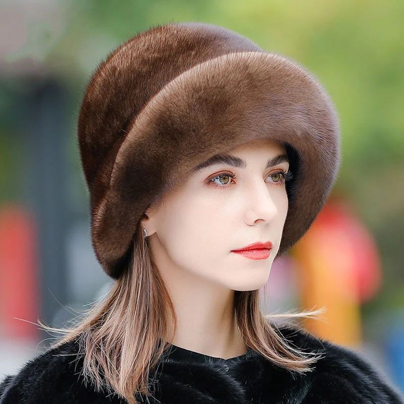 Рисунок 6 - Женская зимняя норковая шапка
