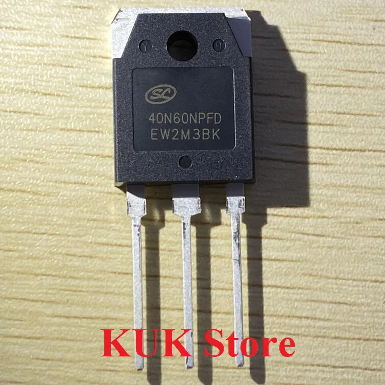 

Real Original 100% NEW 40N60NPFD SGT40N60NPFD 40N60 TO-3P 10PCS ~ 50PCS