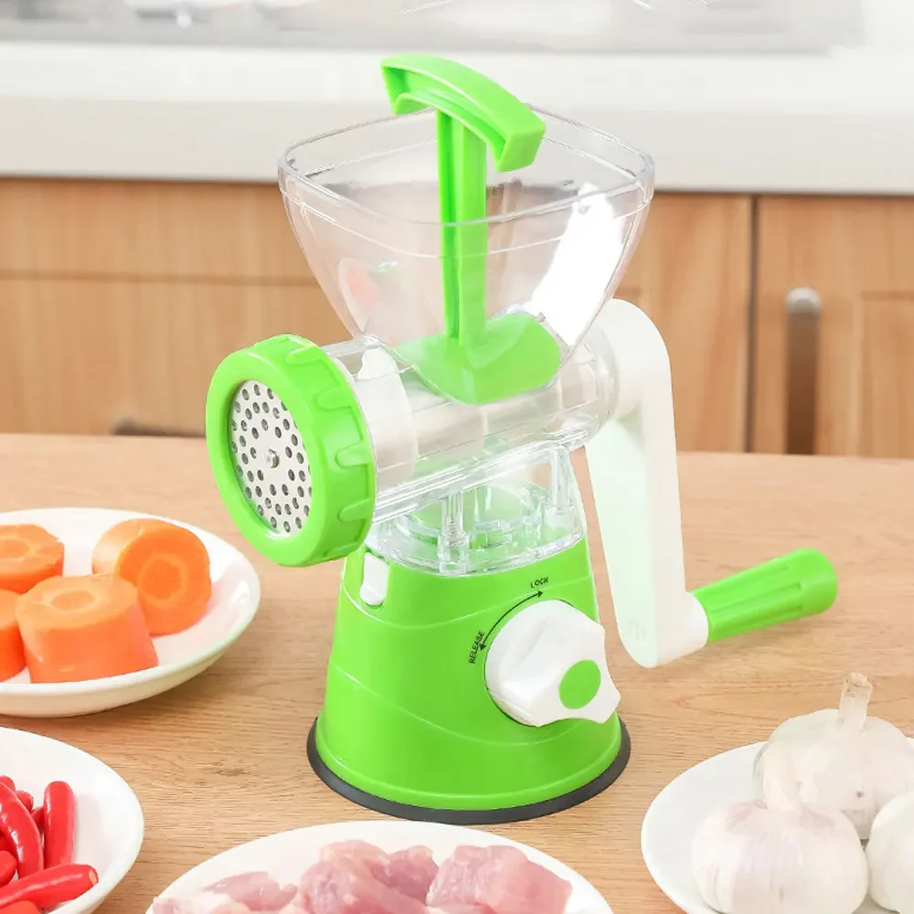 Meat Grinder Manual Processors Food Mincer Kitchen Machine