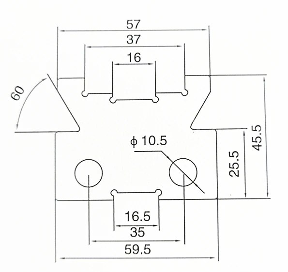 Pneumatic Slitting Machine Round Blade Holder Support Aluminium Alloy Guide Rail Length 10cm/30cm/1m