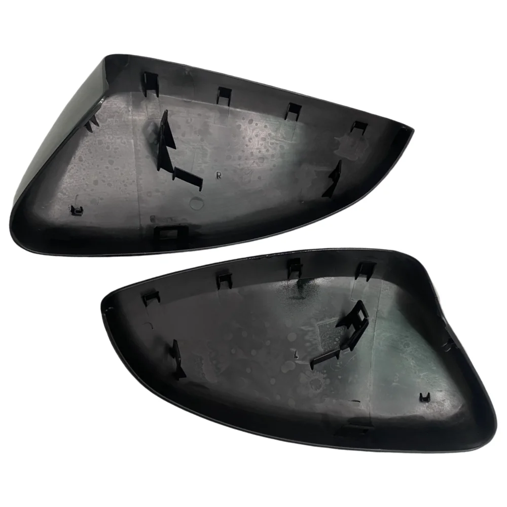 푸조 308 MK2 2014-2022 자동차 교체 백미러 사이드 미러 커버 윙 캡 외부 도어 후면보기 케이스 트림 글로시 블랙