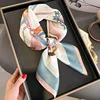 1pcs 70cm Women's Simulated Silk Square Scarf Fashionable and Versatile High-end Scarfs Bag Clothing Accessories Square Scarf 1