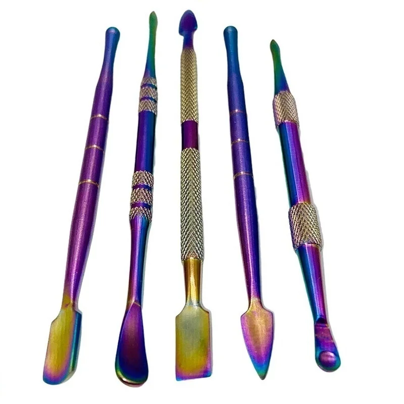 Wax Carving Tools 6-in-1 Wax Carving Tool Set Double-Sized Wax Tools with Silicone Container Jar and Protective Metal Carrying Case