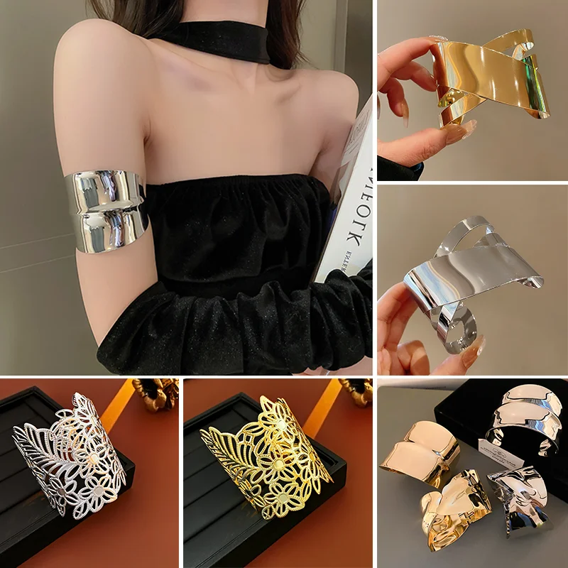 Geometric Alloy Bracelet for Women - Image 42