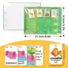 Phrase Training Flip Chart Activity Educational Learning Tool Word Games Special Education Speech Therapy Teacher Teaching Aids 2