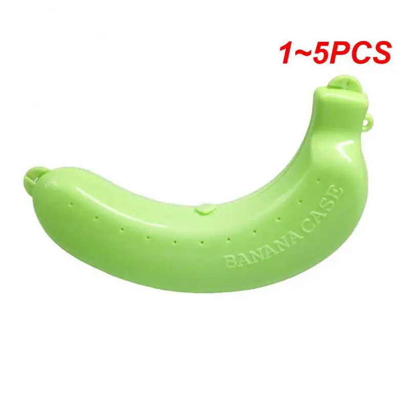 

1 ~ 5 шт. коробка для хранения в виде банана для путешествий на открытом воздухе, милая коробка в виде банана, защитный контейнер, контейнер для путешествий, коробка для хранения фруктов, милый держатель