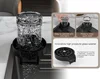 Multifunction Kitchen Sinks 304 Stainless Steel Kitchen Sink Faucet Modern Black Waterfall Rainfall Single Bowl Kitchen Sink Set 6