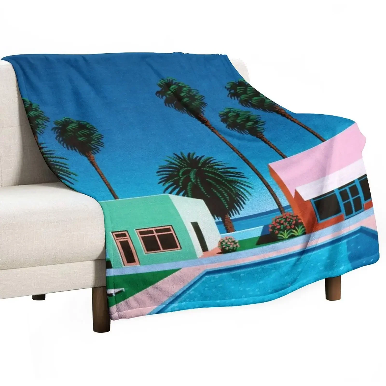 

Hiroshi Nagai Vaporwave Throw Blanket For Baby Designers Hairy Polar Blankets