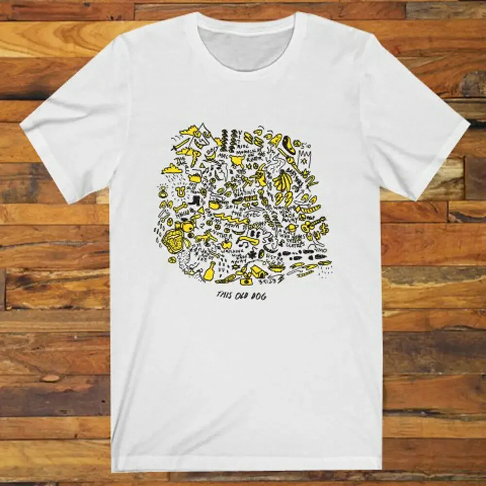 

Demarco This Old Dog Logo Men's White T-Shirt S-3XL