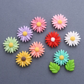 24 개의 냉장고 자석, 작은 데이지, 화이트 보드 냉장고 사무실 사진 캐비닛 게시판 장식