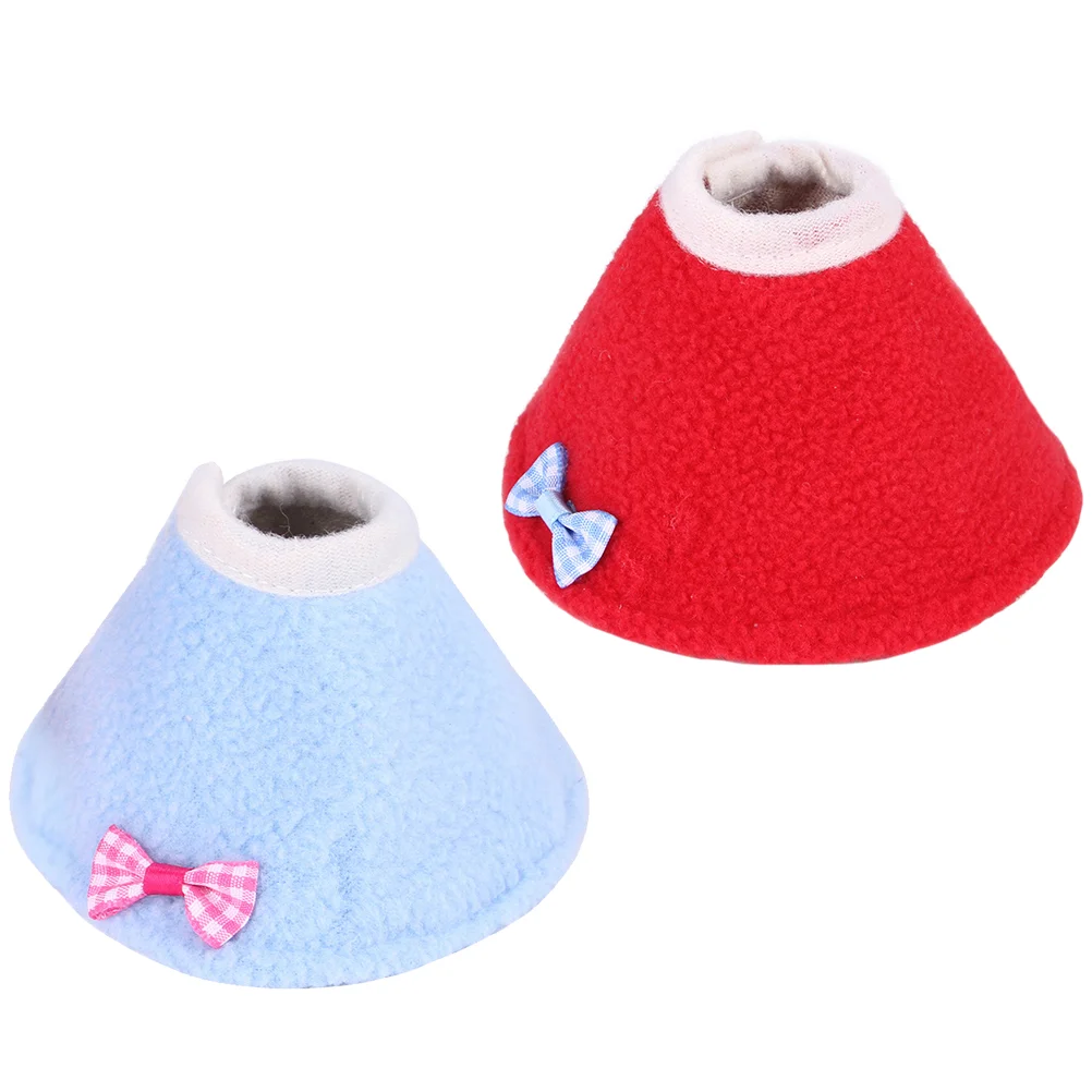 2pcs Adjustable Pet Recovery Collar Anti Licking Bite Proof Neck Guard For Parrot Elizabethan Collar Bird Supplies Pet Products