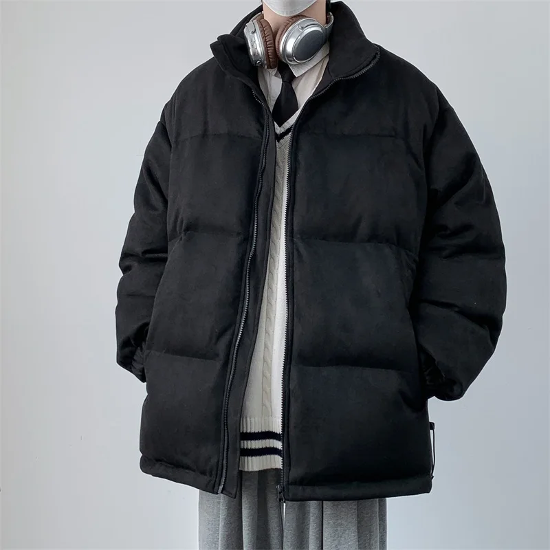 Black Padding Parkas