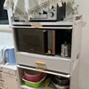 Modern Mobile Kitchen Cabinets Home Floor Multi-layer Storage Cabinet with Doors Multi-functional Side Cabinet Kitchen Furniture 6