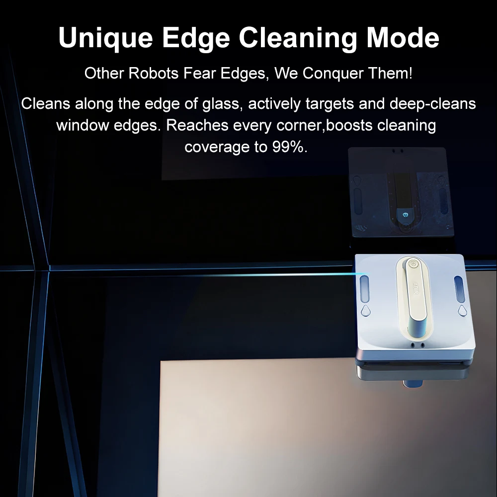 روبوت تنظيف النوافذ ABIR WD9، رذاذ الماء بأربعة ات...