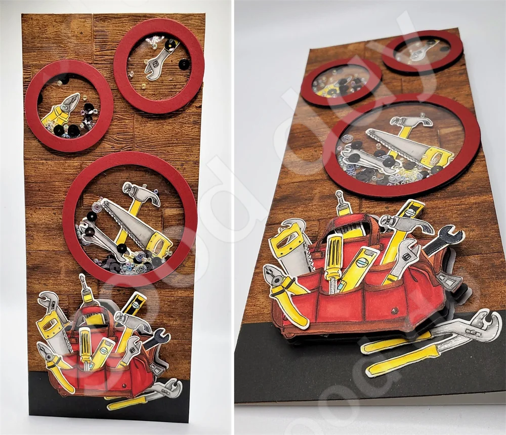 2022 Arrival New Tool Bag Metal Cutting Dies Stamps Scrapbook Diary Decoration Embossing Template Diy Greeting Card Handmade