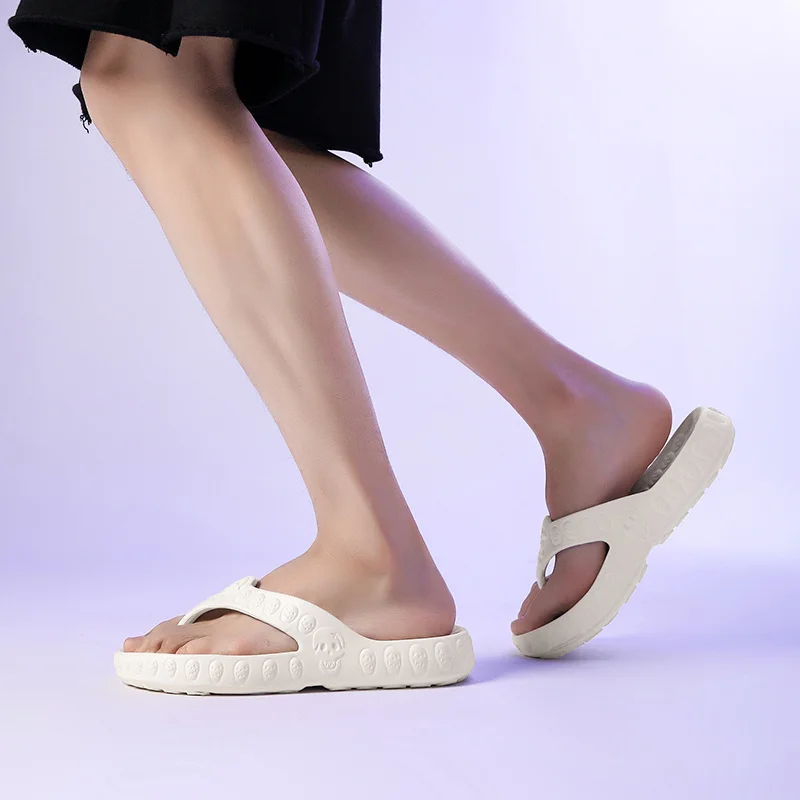 Men's Flip Flops Slip Comfy Non-Slip Summer Slippers Soft Foam Sliders Slipper for Indoor Outdoor_voghion.com