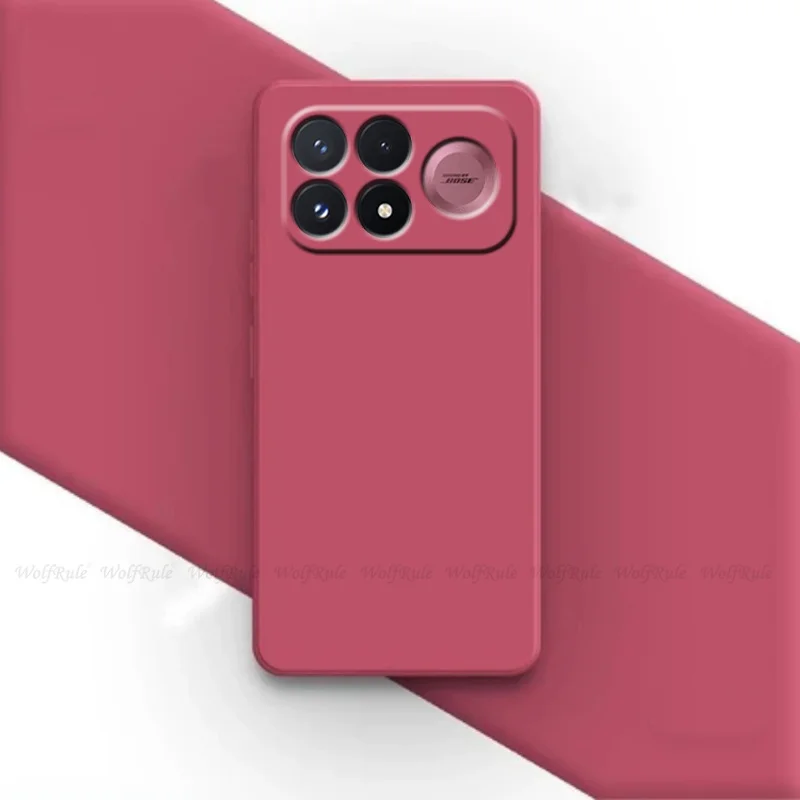 Shockproof Liquid Silicone Back Bumper Case Cover - Soft TPU Protective Cover