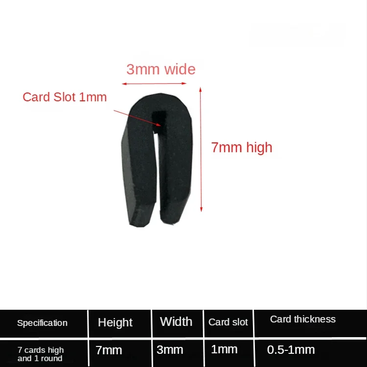 Black Rubber Edge Strip U Section - Anti-Oil Seal & Edge Protector, Various Lengths Available