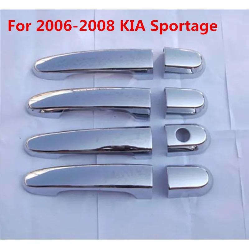 

For 2006-2008 KIA Sportage ABS Chrome Door Handle Cover Car-styling