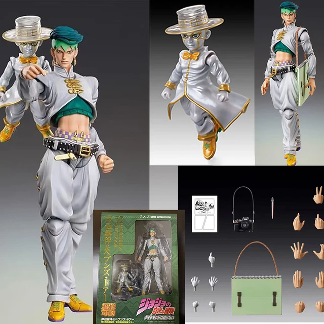 MEDICOS Super Action Statue Rohan Kishibe & Heaven'S Door Jojo'S Bizar