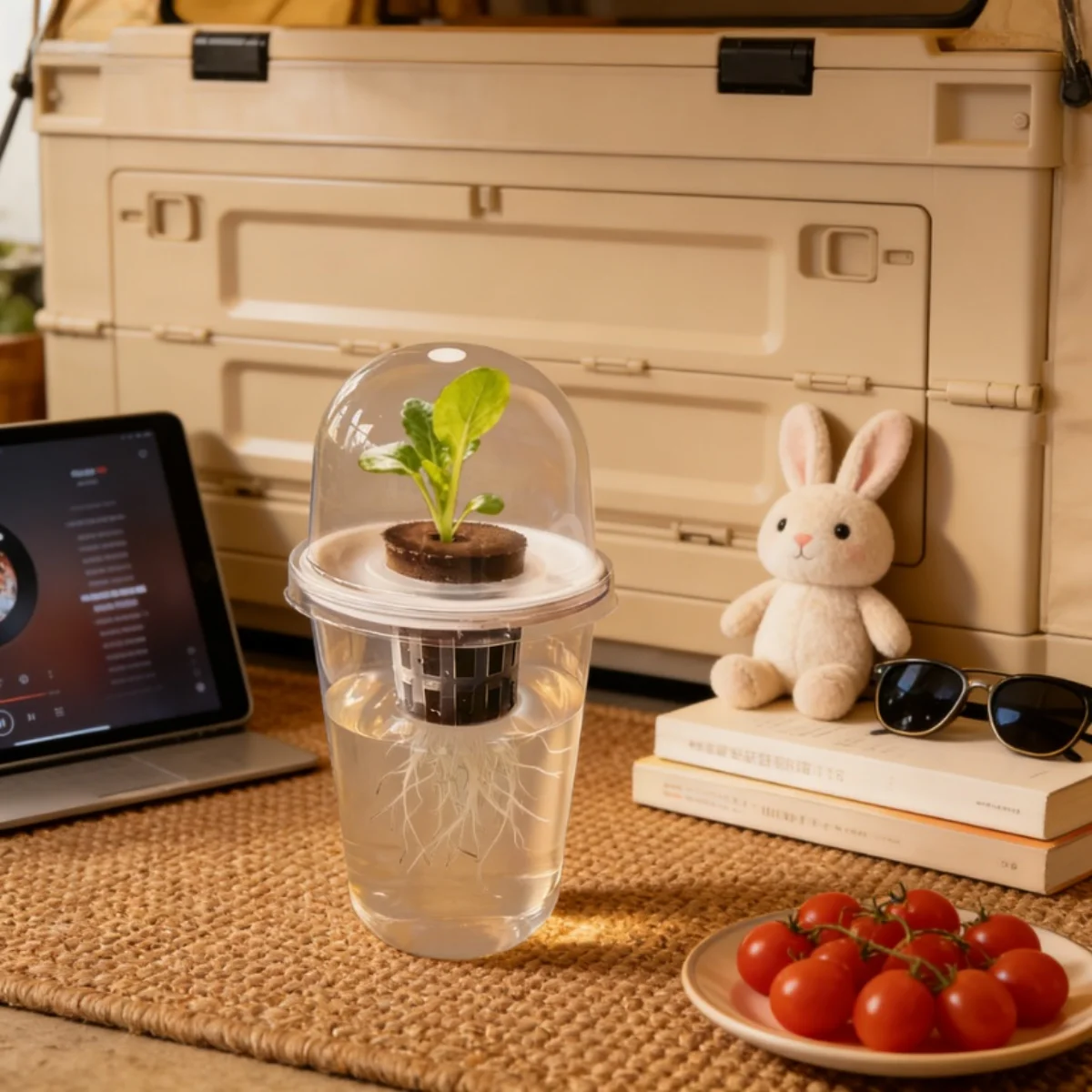 Hydroponic Planter Pot with Net Basket