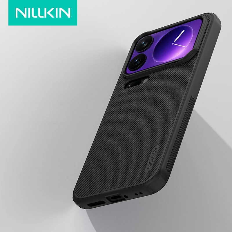 Magnetic Anti-fingerprint Hard Phone Case with Airbag Protection & Frosted Shield Finish