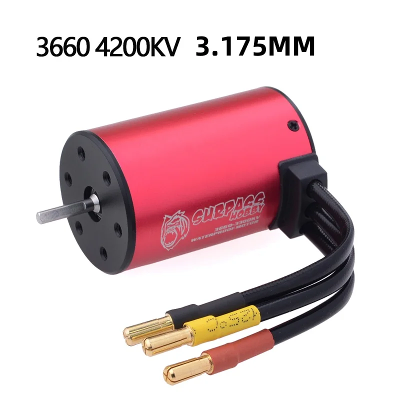 Surpass Hobby Waterproof Brushless Motor for RC Car Racing and Off-Road Enthusiasts