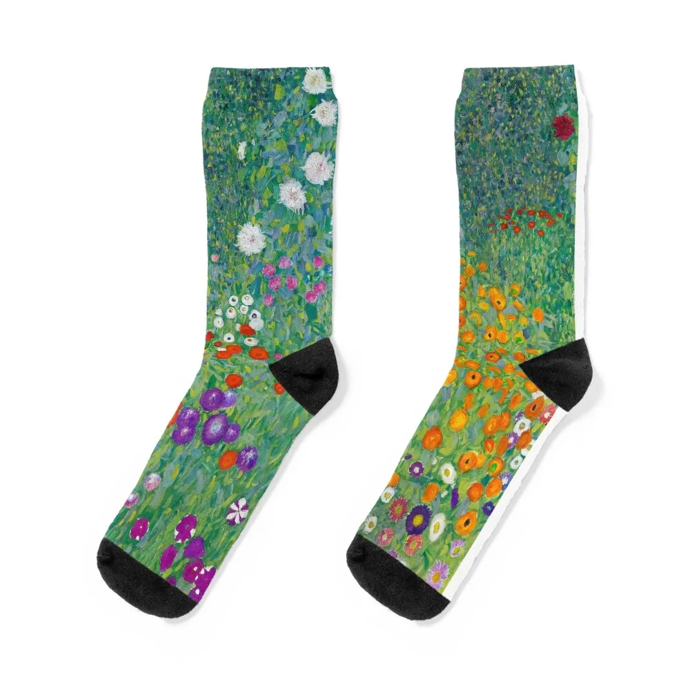 

Gustav Klimt-коттедж садовые носки подарки цветные детские носки для мальчиков женские