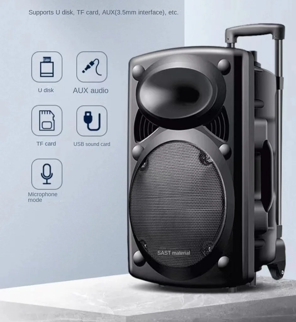 15 Inch Wireless Bluetooth Speaker 2