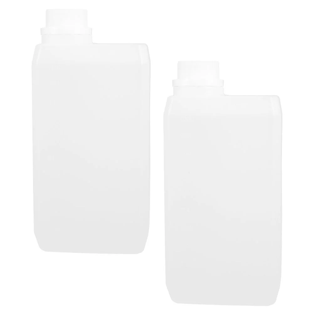 

2 Pcs Side Mouth Bottle Waterbottle Hdpe Bottles 1000ml with Hydrflask Containers For Liquids Liquids Containers for Empty
