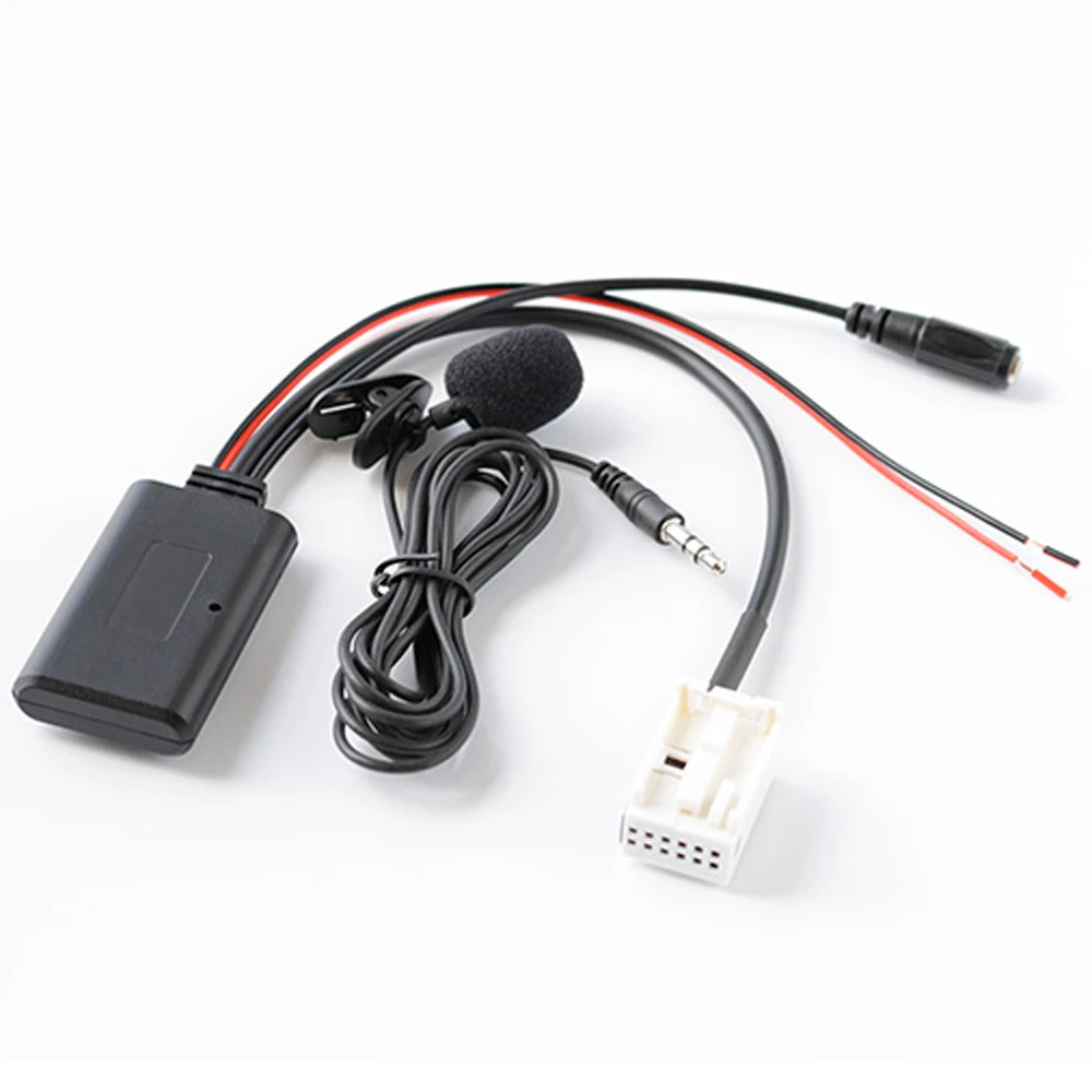Auto Bluetooth Wireless Adapter Stereo AUX IN Musik Für VW Golf MK5 MK6 POLO Passat RCD110 RCD210 RCD310 RCD510 RNS510 – Detail 2