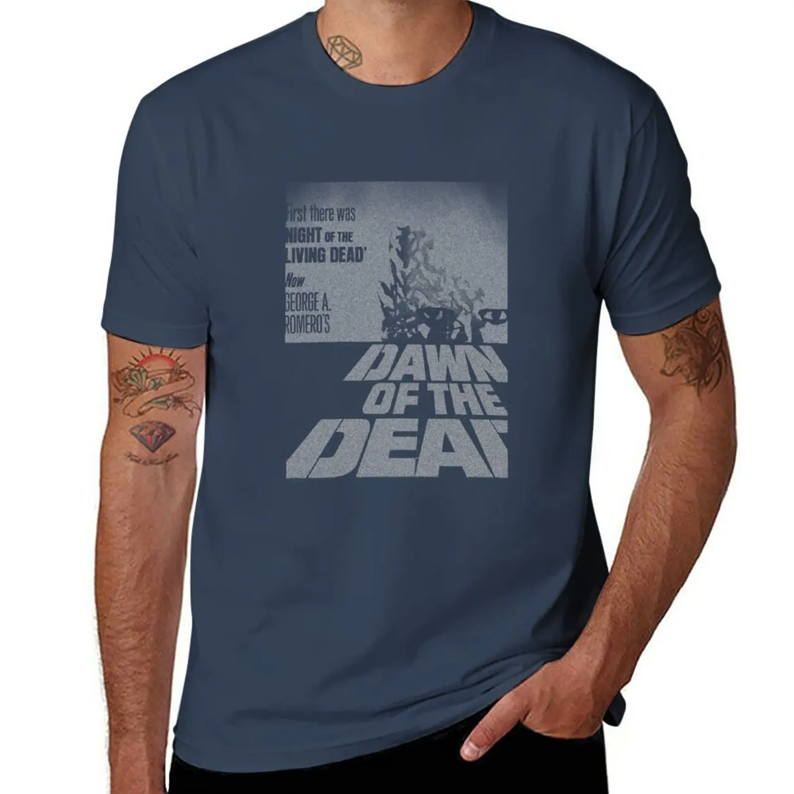 

New Dawn of the Dead T-Shirt custom t shirts design your own Oversized t-shirt quick-drying t-shirt mens clothing