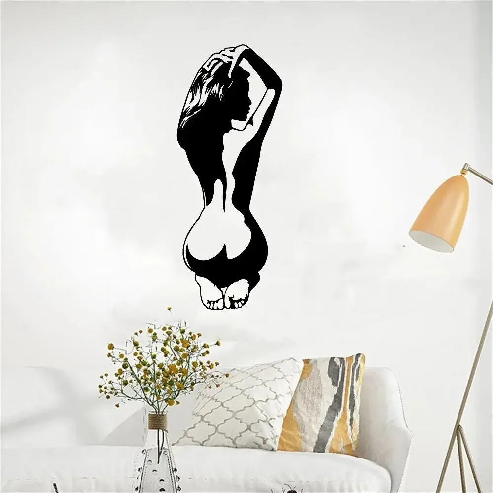 NEW Sexy Woman Art Sticker Waterproof Wall Stickers For Home Decor Living Room Bedroom Wall Decal Home Decor