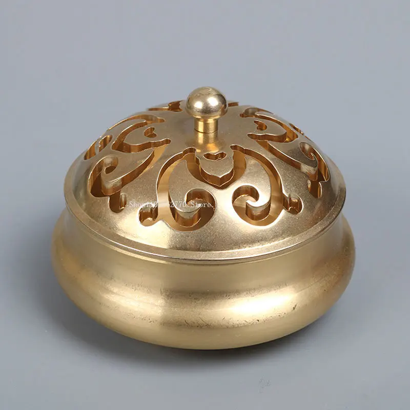 Creative Pure Copper/ceramic Incense Burner Supplies DIY Household Indoor Seal Incense Burner Tea Ceremony Creative Decoration