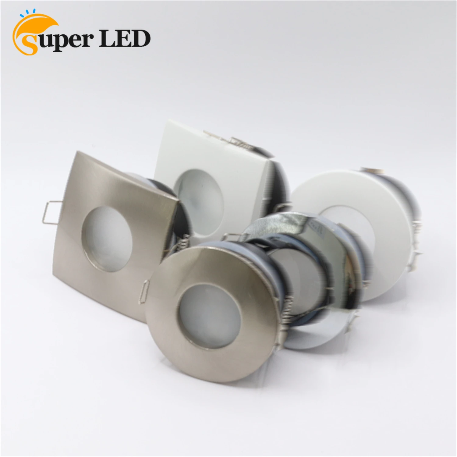 

GU10/MR16/GU 5.3 LED Bulb Downlight Casing Round Adjustable Angle Recessed Ceiling Mounted Flushed Add On Bulb