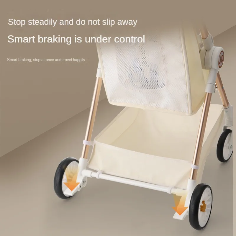 Lightweight and Foldable Baby Stroller Big Children's Pocket Stroller Baby Portable Travel Umbrella Compact baby stroller