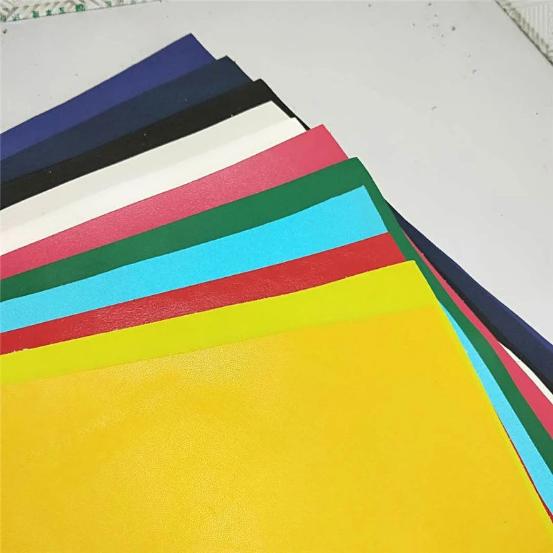 Leather Material Cowhide Leather Sheets Hand Sewn DIY