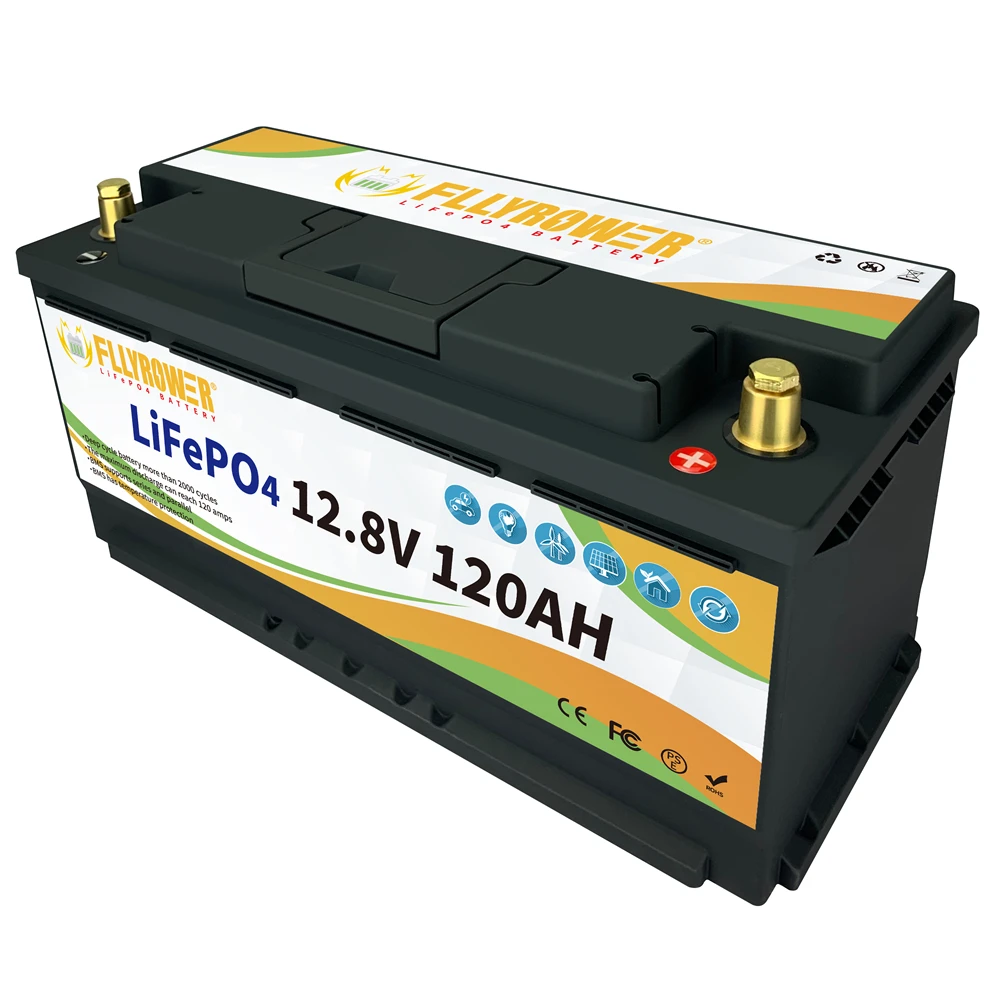 EU/US/UK Stock12V 120Ah LiFePO4 Battery Deep Cycle Lithium Iron Phosphate  Energy Storage Rechargeable Batteries With 1536WH BMS - AliExpress