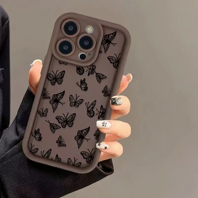 Elegant Butterfly Soft Matte Phone Case